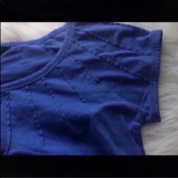 Banana Republic Basic Blue Blouse - Picture 2 of 5